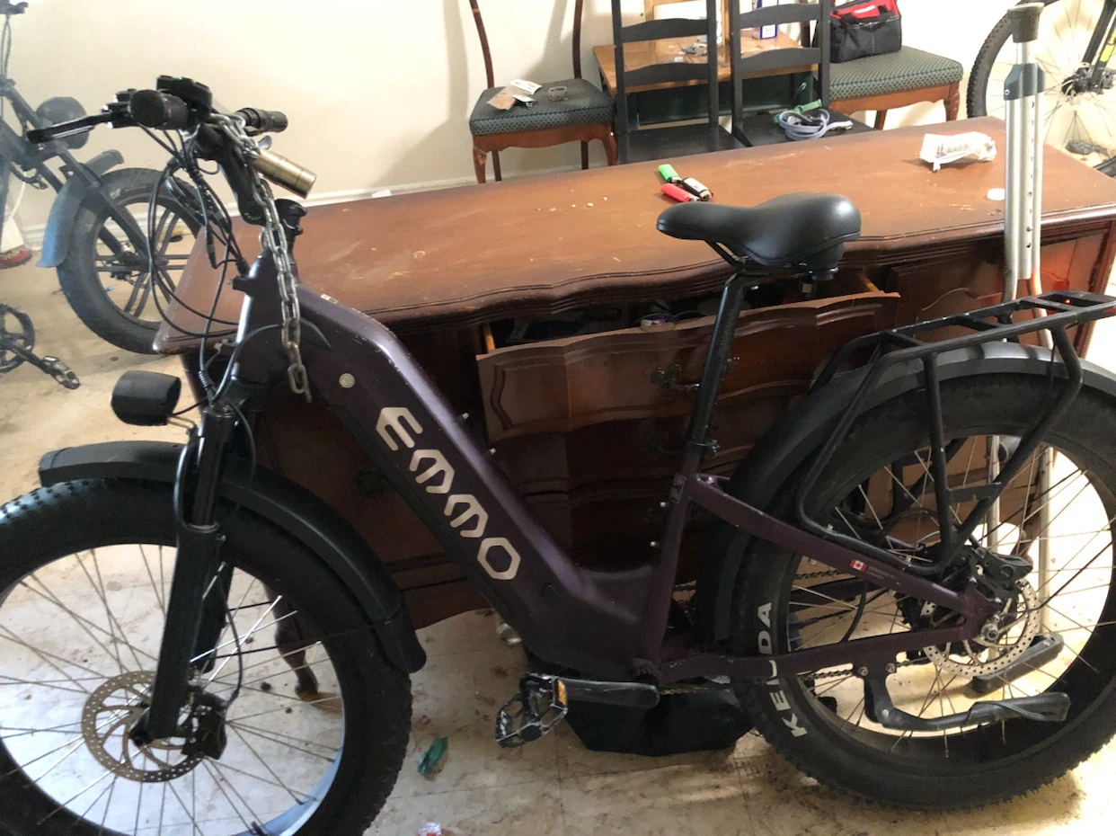 EMMO Electric Fat Bike - Purple - photo 2