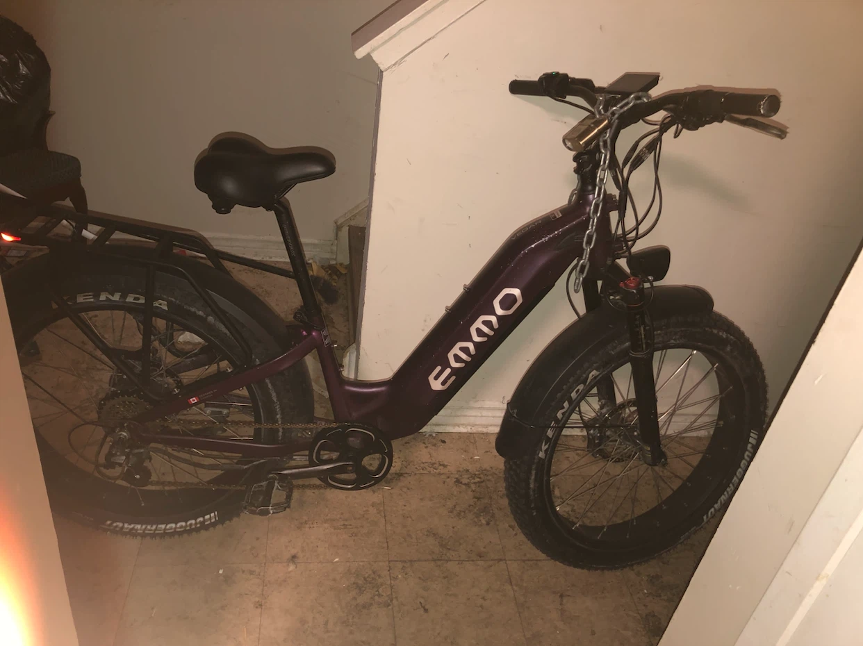 EMMO Electric Fat Bike - Purple - photo 3