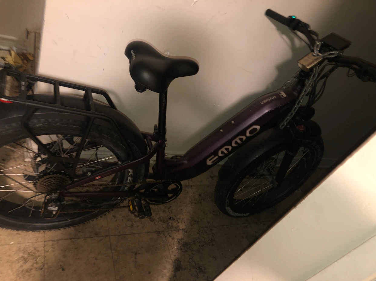 EMMO Electric Fat Bike - Purple - photo 4
