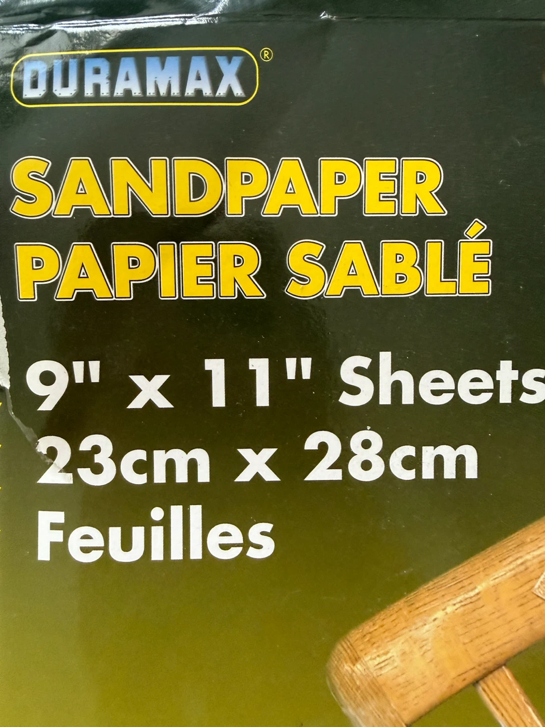 DURAMAX Sandpaper Sheets 9" x 11" (7 PC Left) - photo 3