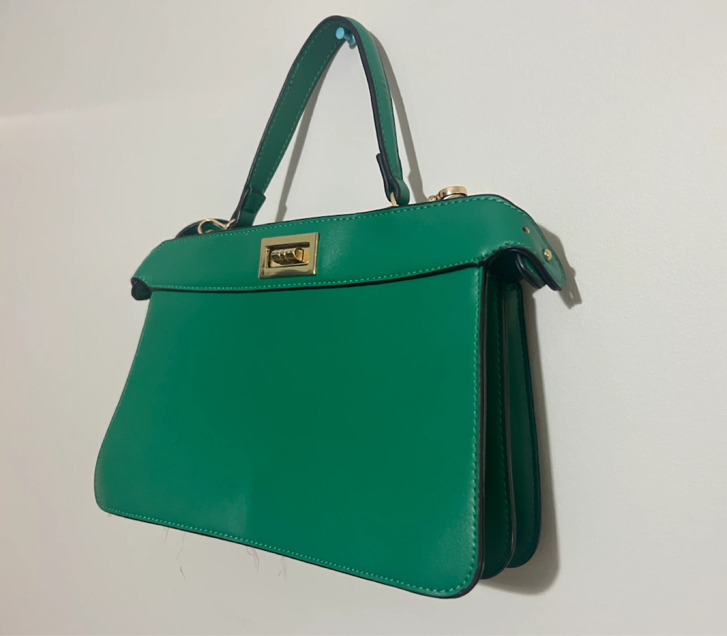 Structured Top-Handle / Crossbody Purse