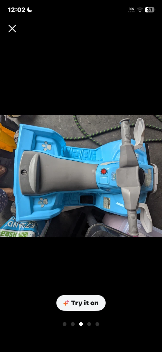 Blue Paw Patrol Ride-On Toy - photo 3