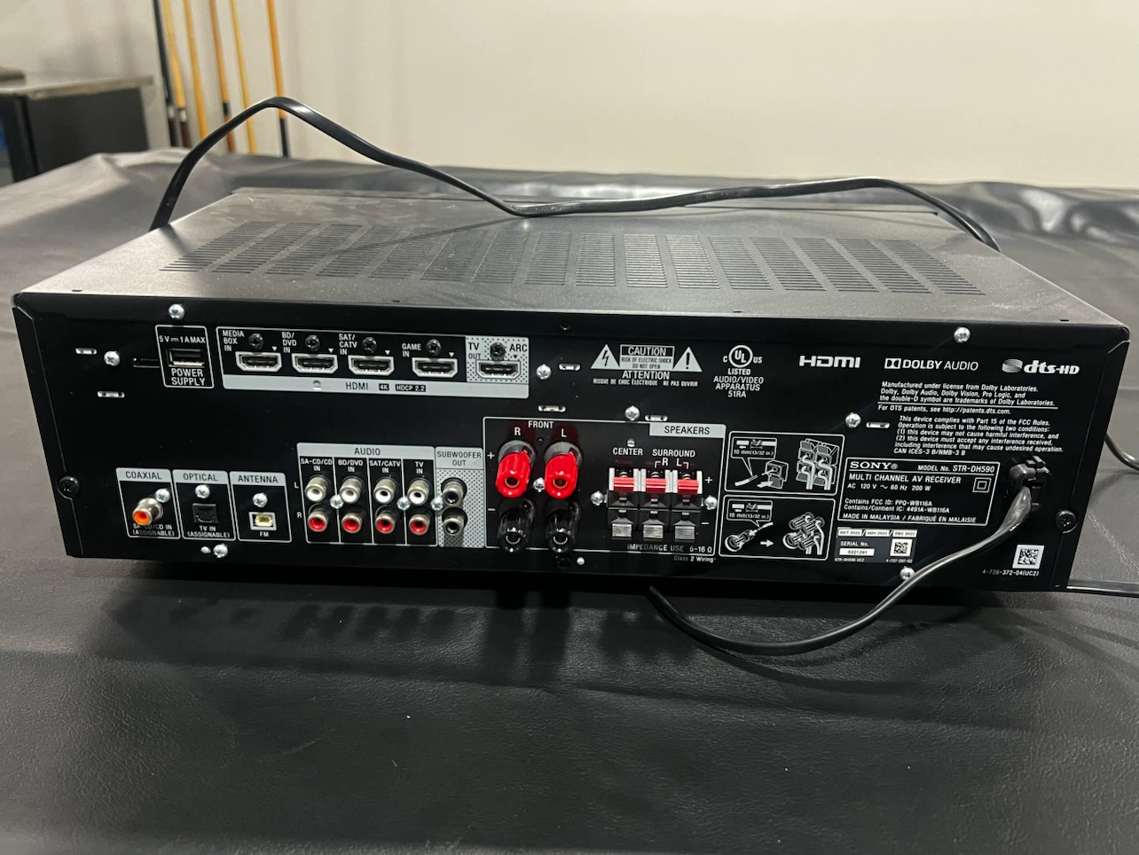 Sony Multi Channel Receiver STRDH590 - photo 3