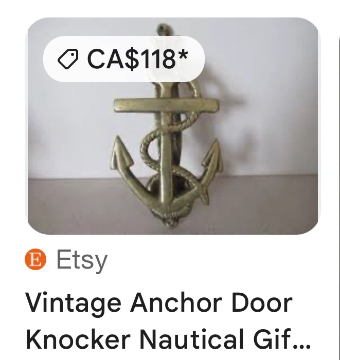 Nelson's Dockyard Anchor Decorative Item - photo 5