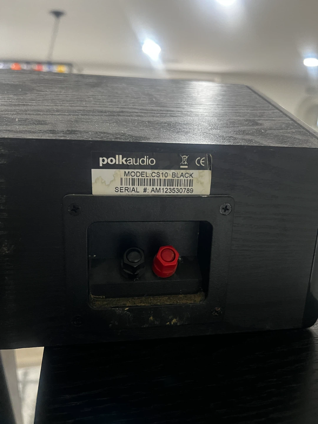 Polk Audio CS10 Center Speaker - photo 2