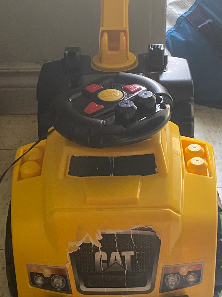 CAT Ride-On Excavator Toy