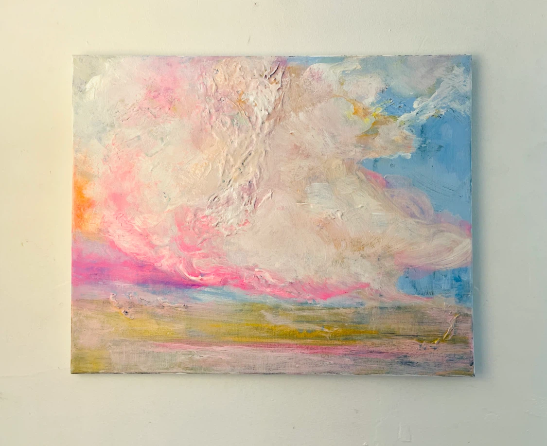 Abstract Cloud Painting