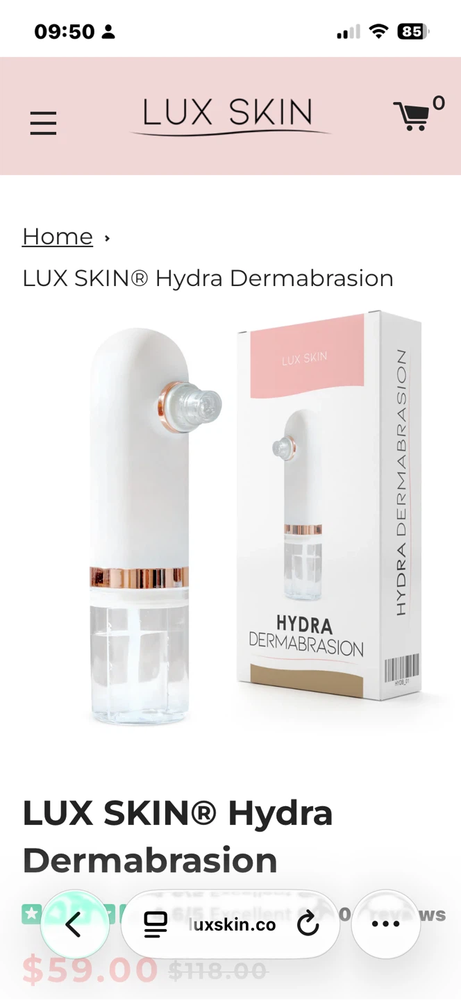 LUX SKIN Hydra Dermabrasion Device - photo 3