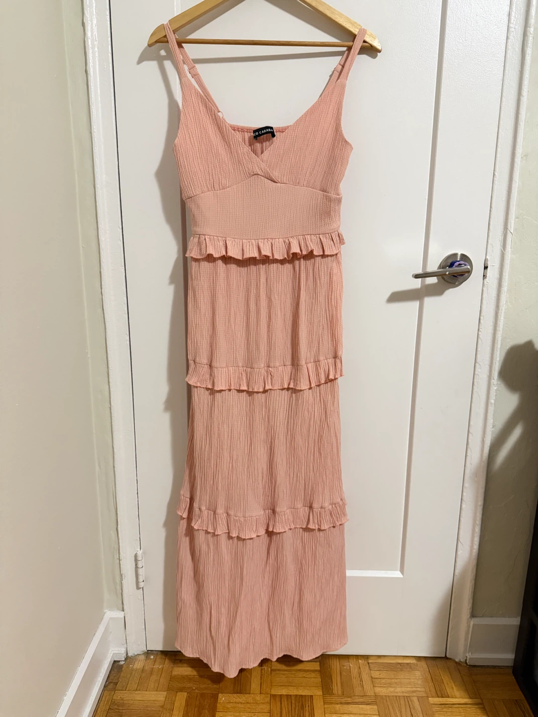 Coco Cabana Pink Maxi Dress Size L