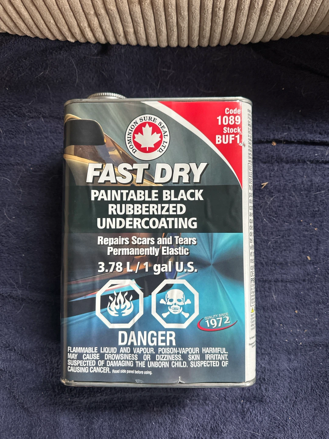Dominion Sure Seal Fast Dry Paintable Undercoating 3.78 L - photo 3