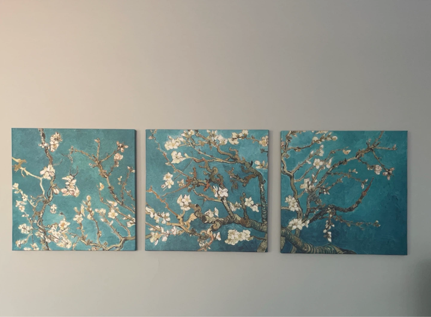 Van Gogh Almond Blossom 3-Piece Canvas Art Set