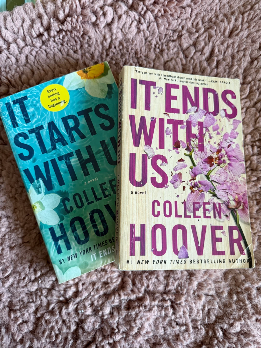 Colleen Hoover "It Starts With Us" & "It Ends With Us" Novels