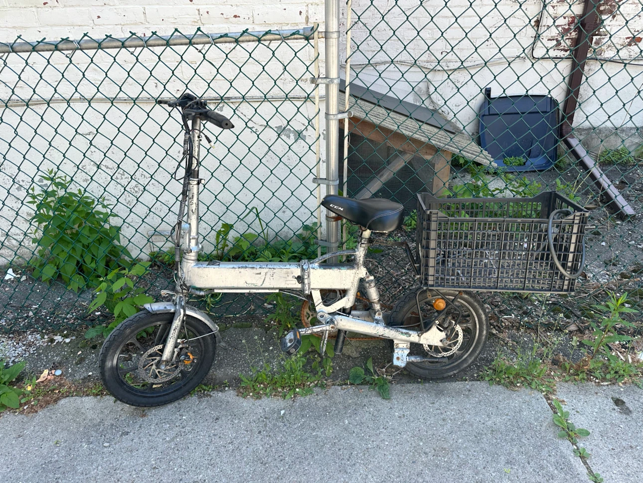 Fordable ebike as parts/ as is