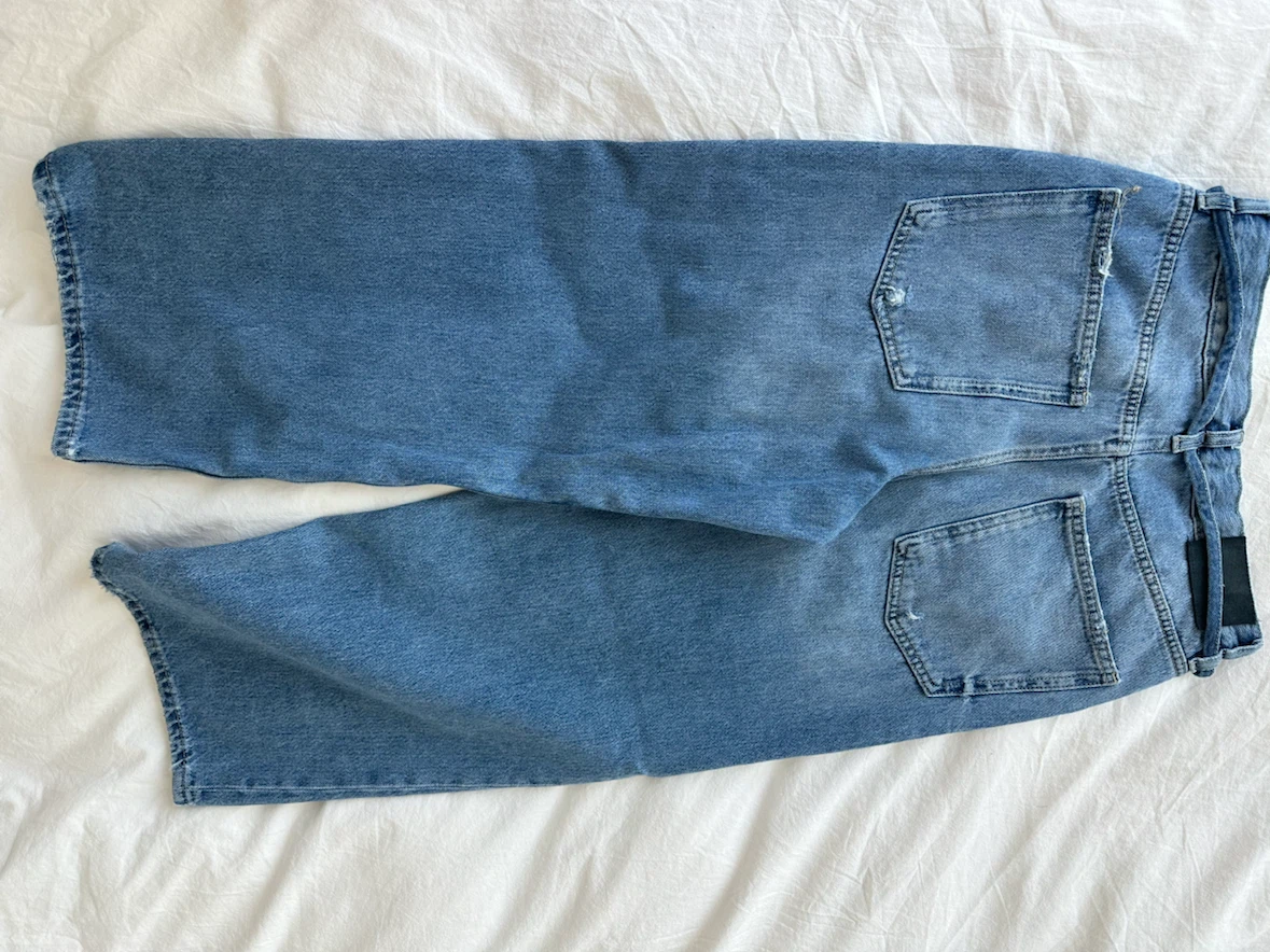 Pull & Bear Women's Light Wash Wide Leg Jeans - photo 3