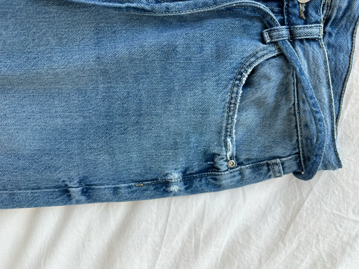Pull & Bear Women's Light Wash Wide Leg Jeans - photo 4