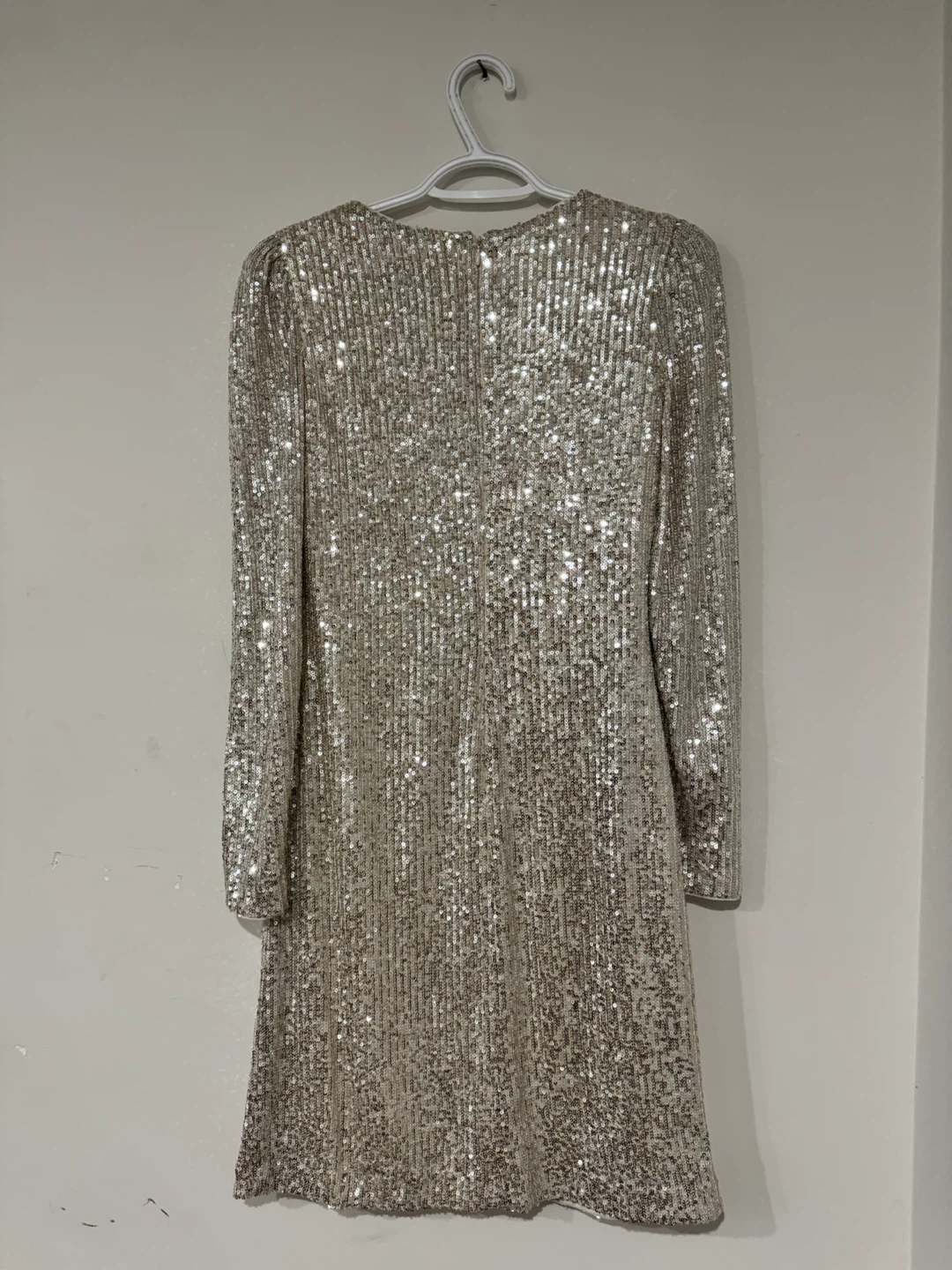 DKNY Sequin Long Sleeve Dress - photo 2