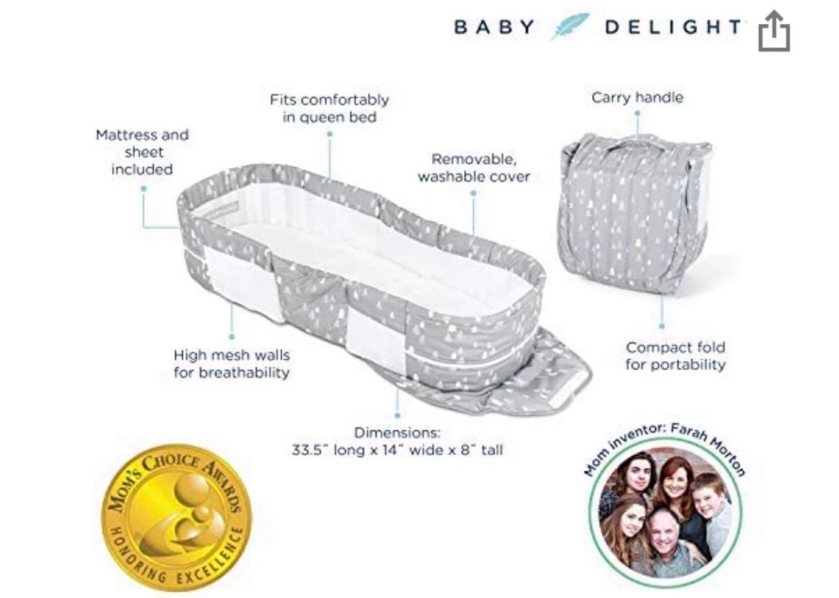 Baby Delight Snuggle Nest Dream Portable Infant Sleeper - photo 3