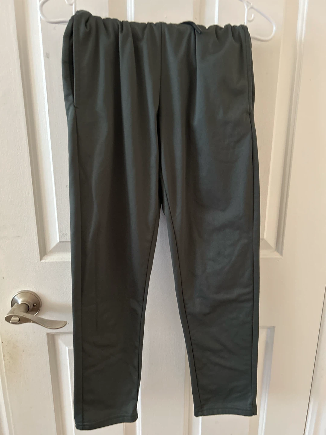 Dark Green Track Pants