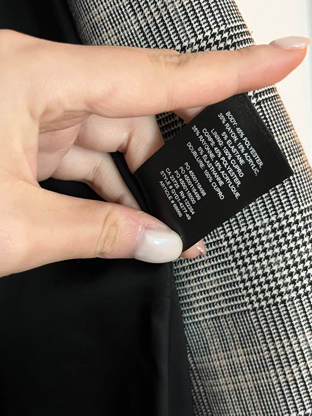 Babaton Plaid Blazer - photo 3