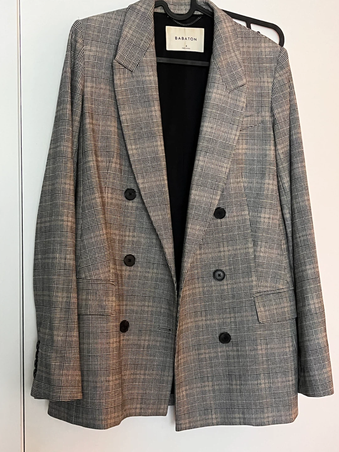 Babaton Plaid Blazer