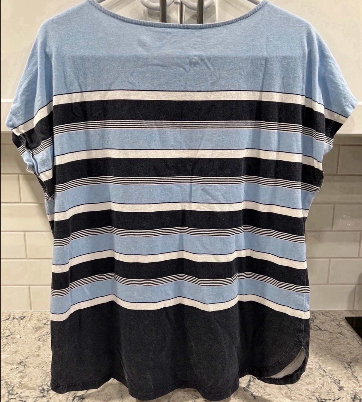 Women’s Northern Reflections Casual Fit Striped T-Shirt (Size L) - photo 2