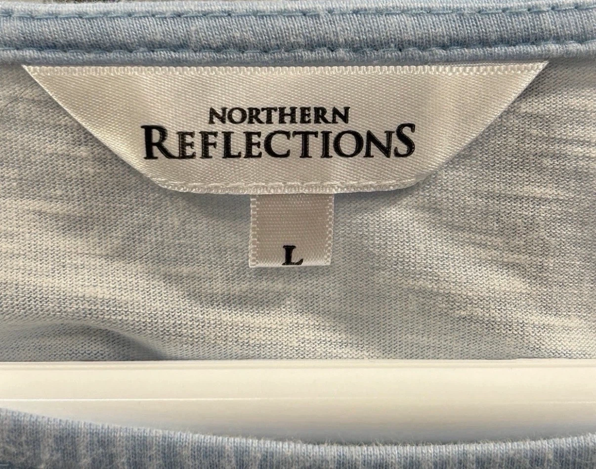 Women’s Northern Reflections Casual Fit Striped T-Shirt (Size L) - photo 4