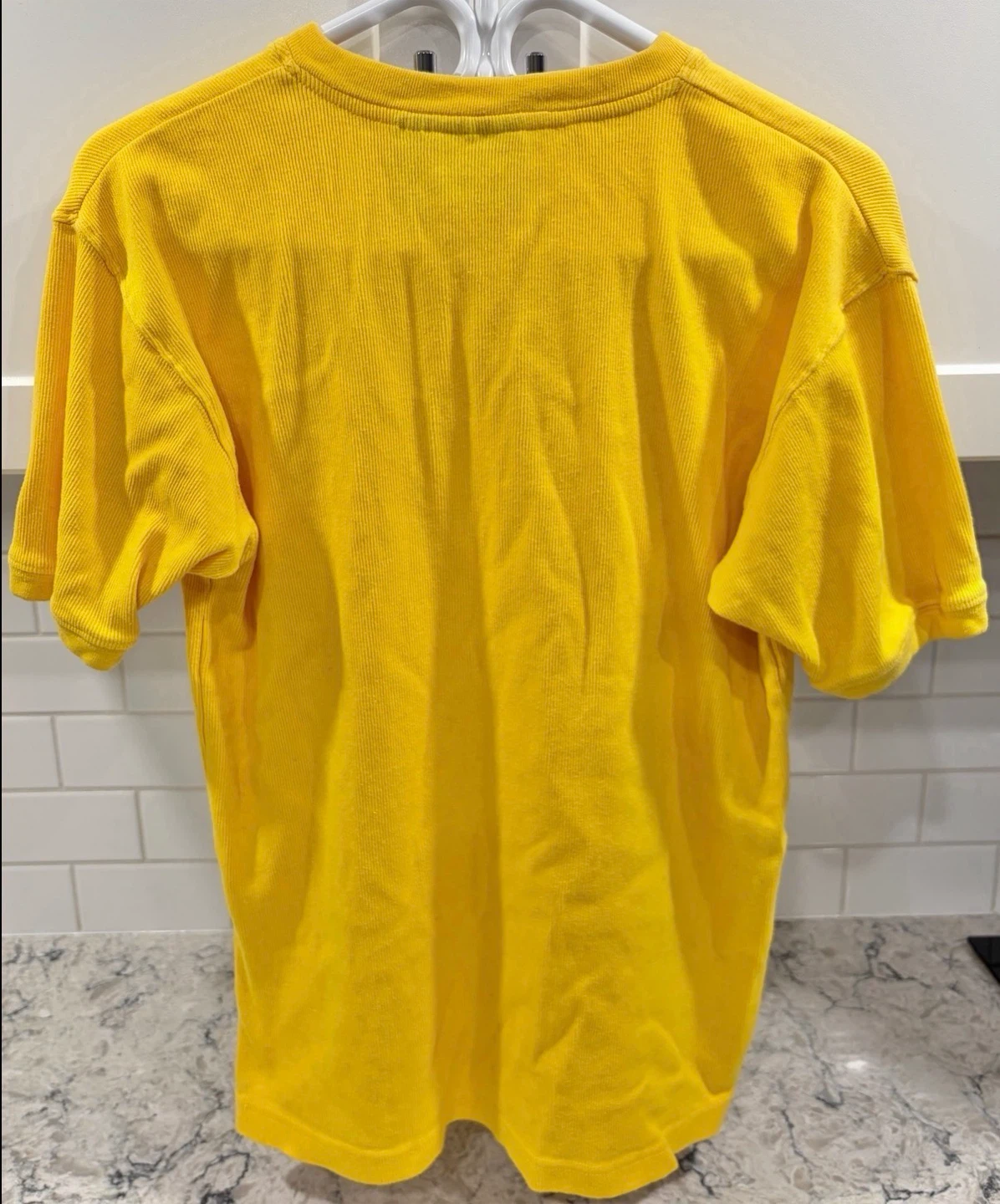 Women’s Yellow V-Neck T-Shirt (Burnside) (Size XL) - photo 2