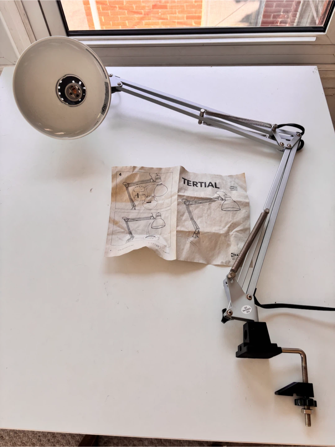IKEA Tertial Work Lamp with Clamp - photo 2
