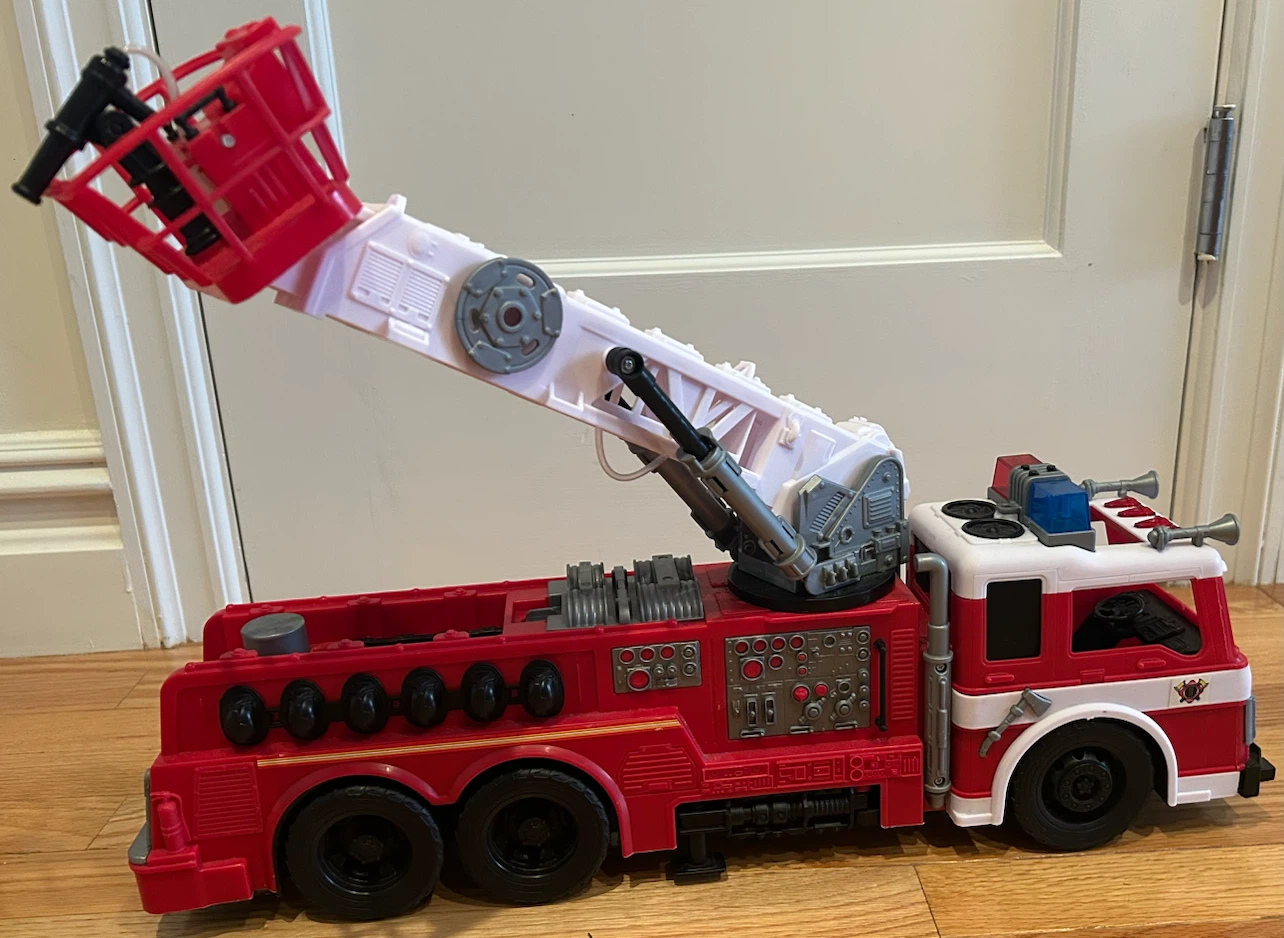Toy Fire Truck with Extendable Ladder, 22’ long. - photo 4
