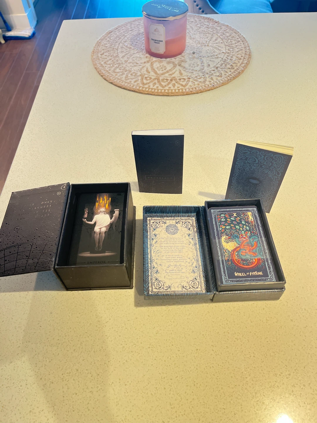 2 new in box tarot card boxes