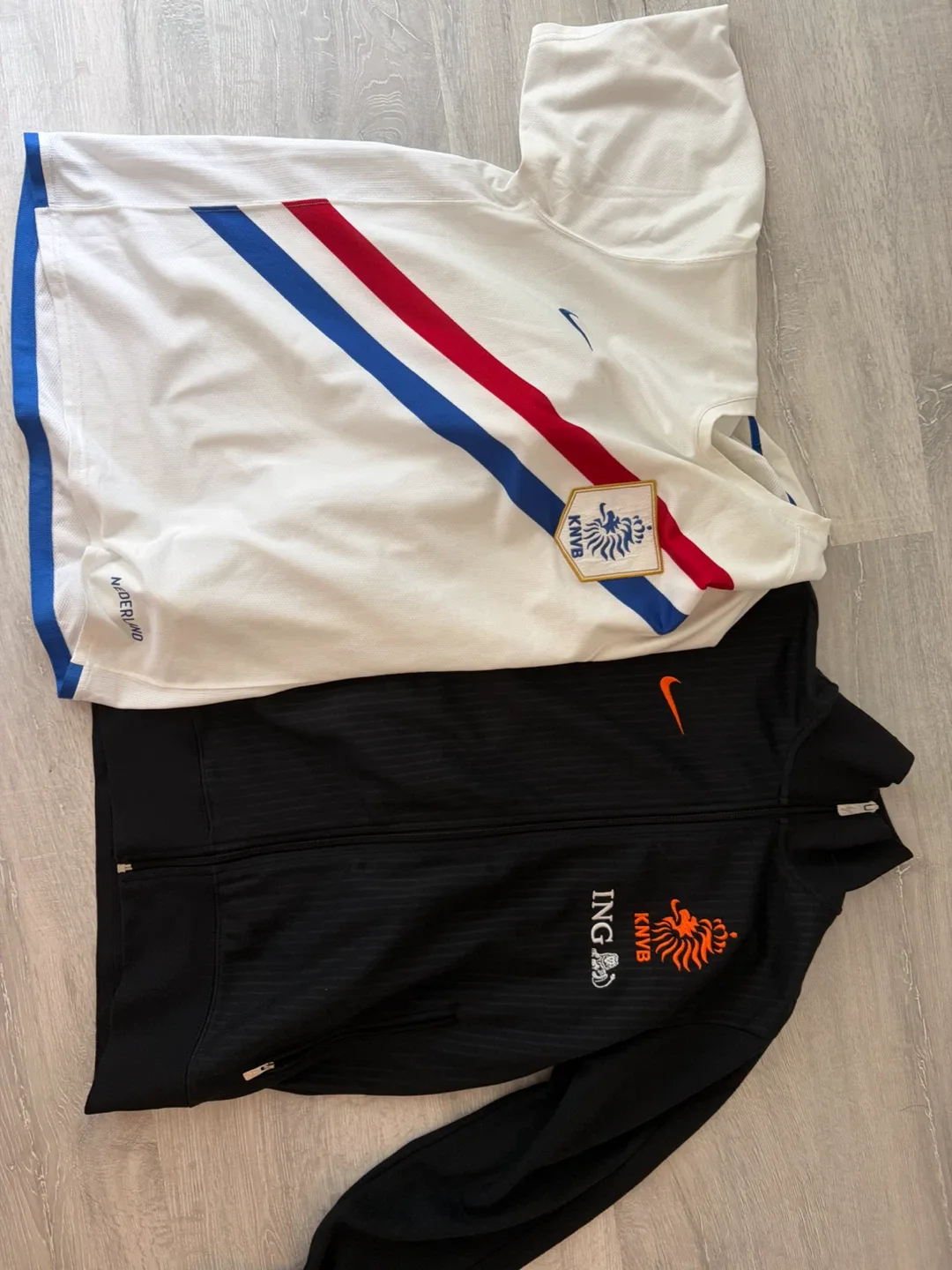 Nike Netherlands KNVB Soccer Jersey & Track Jacket Set