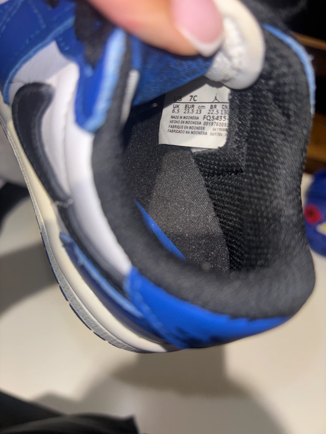 Air Jordan 1 Low Toddler Shoes Size 7C - photo 2