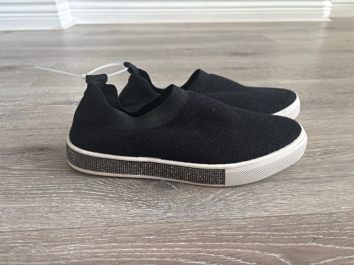 Brand New Bernie Mev. Black Slip-On Sneakers Size 40 - photo 2
