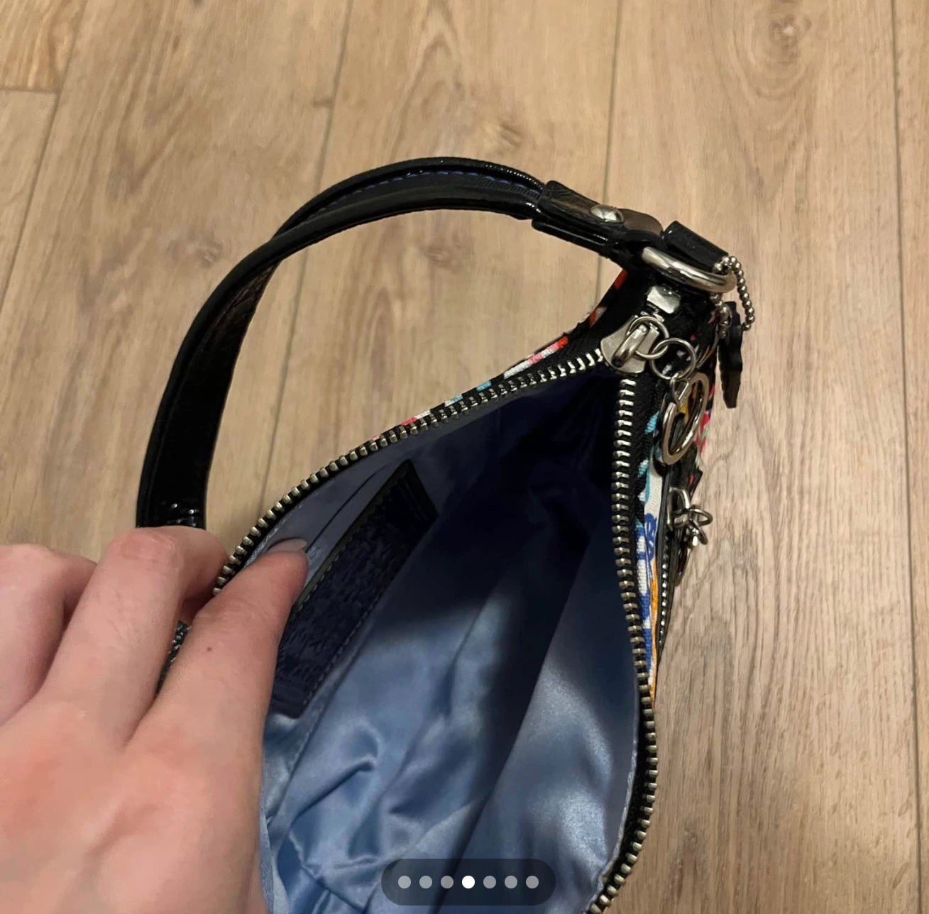 Coach Poppy Shoulder Bag - Multicolor Floral Print - photo 5