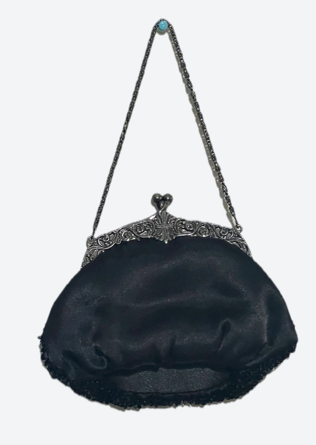 Vintage Black Mini Evening Bag - photo 3