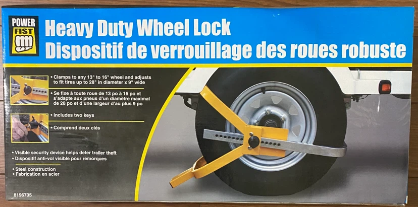 Security Wheel Lock