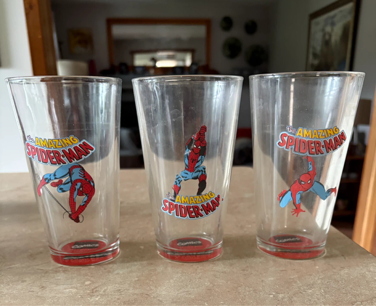 The Amazing Spider-Man Glasses (Set of 4) - photo 2