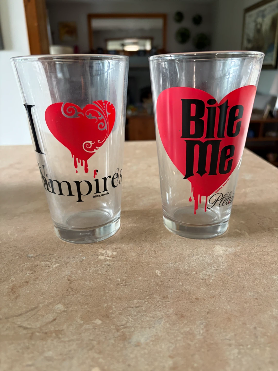 Vampire Drinking glasses