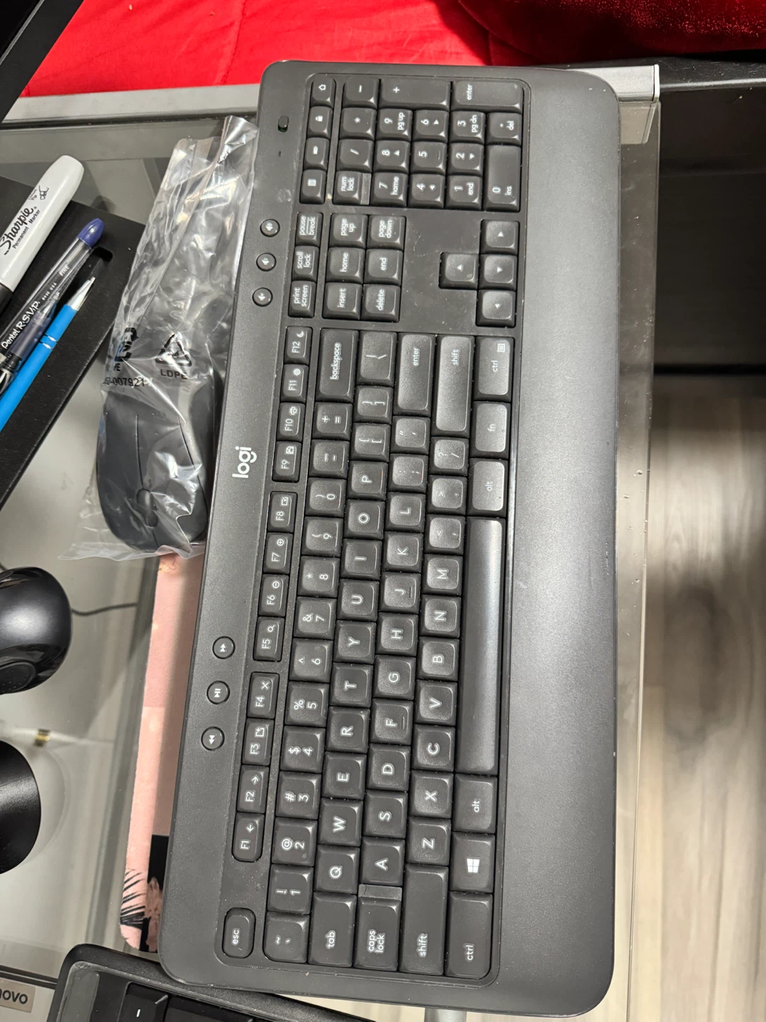 Logitech Keyboard and Mouse Combo