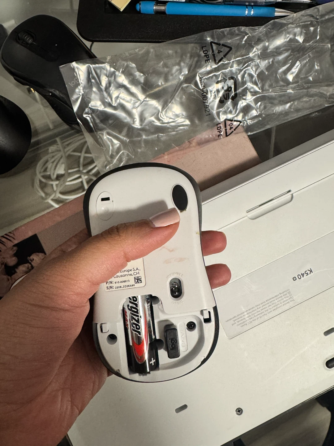 Logitech Keyboard and Mouse Combo - photo 5