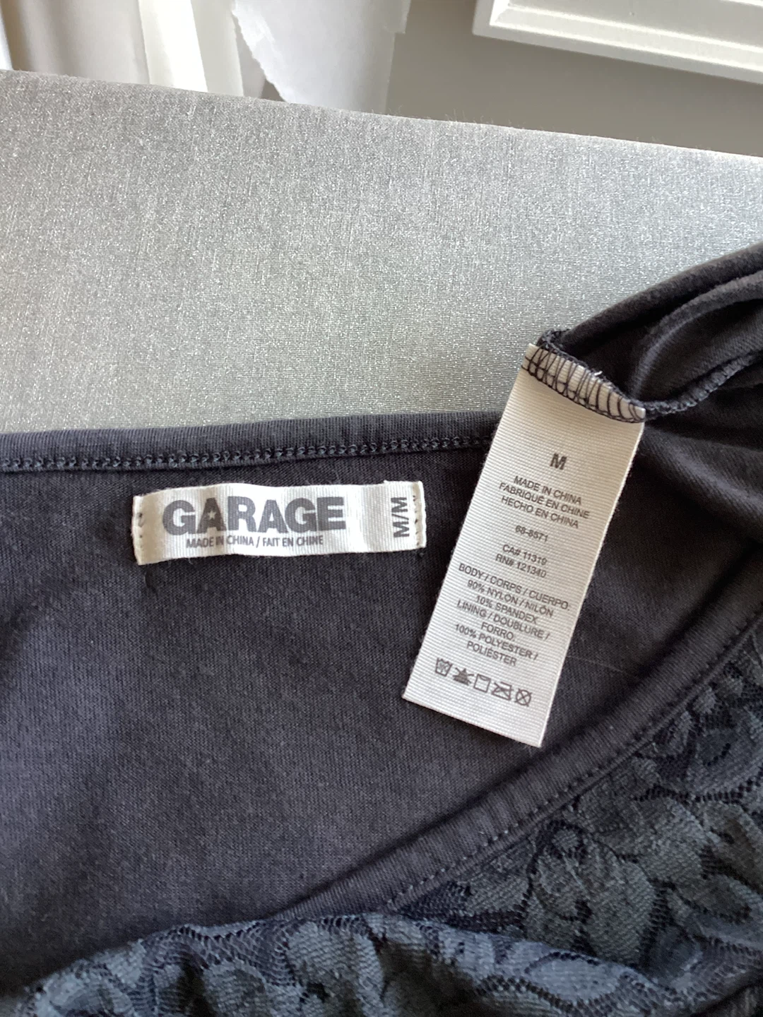 GARAGE BLACK LACE SUNDRESS - photo 3