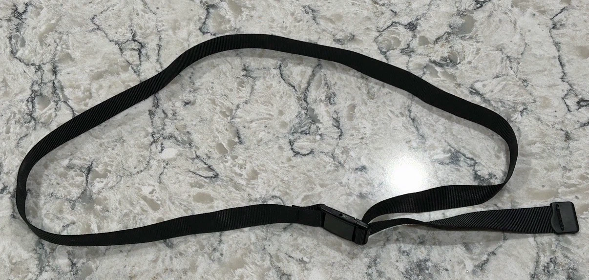 Black Adjustable Nylon Clip Belt ($4 each/all 4 for $10) - photo 2