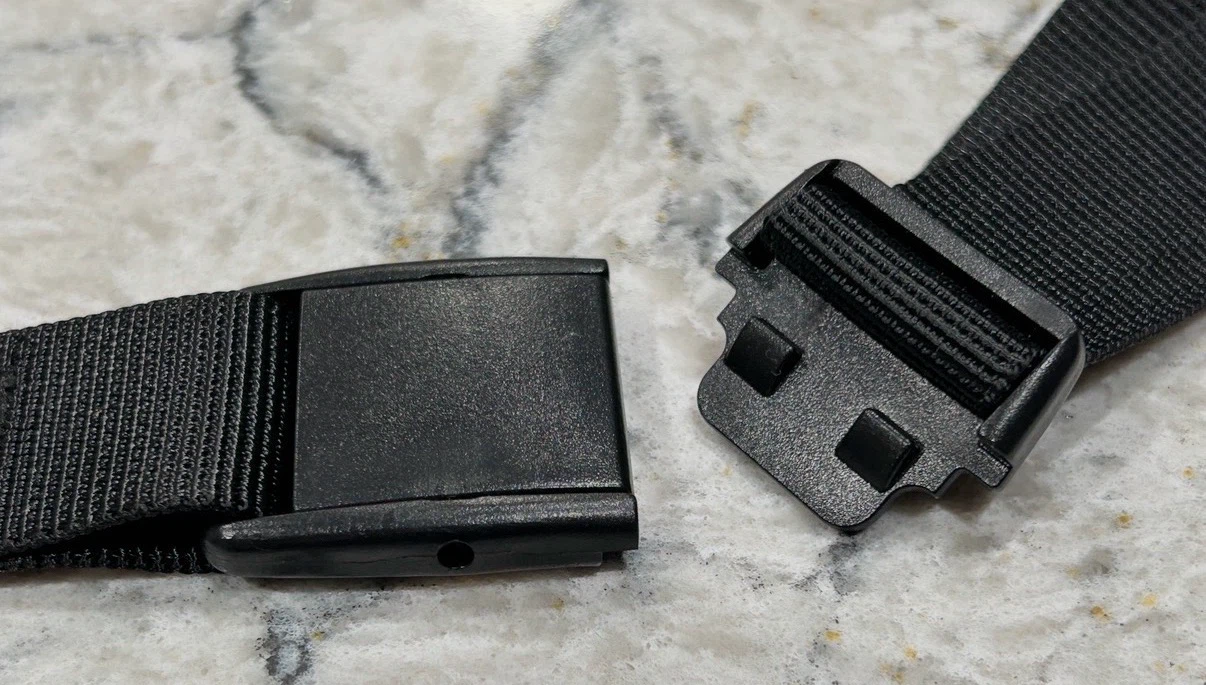 Black Adjustable Nylon Clip Belt ($4 each/all 4 for $10) - photo 4