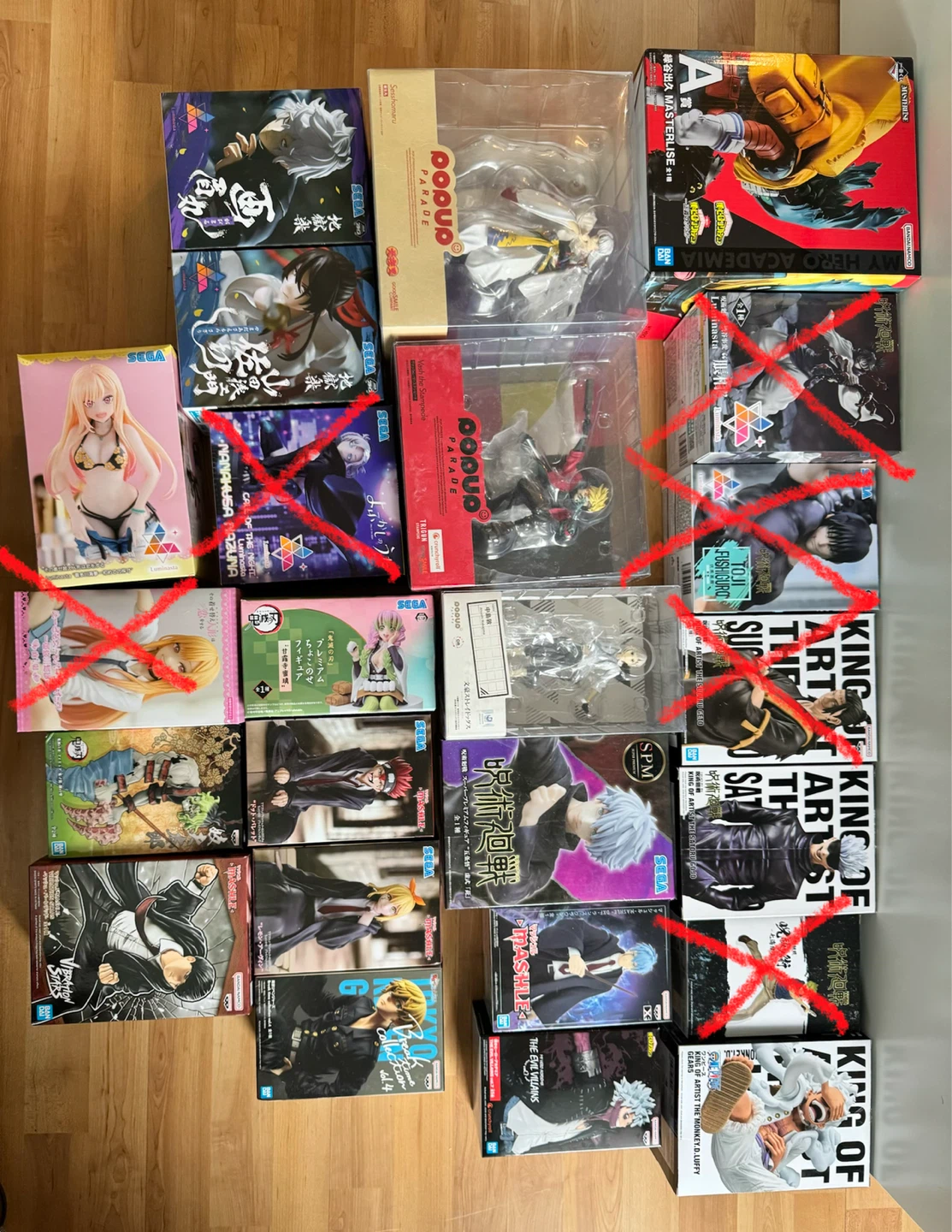 Collection of Anime Figures