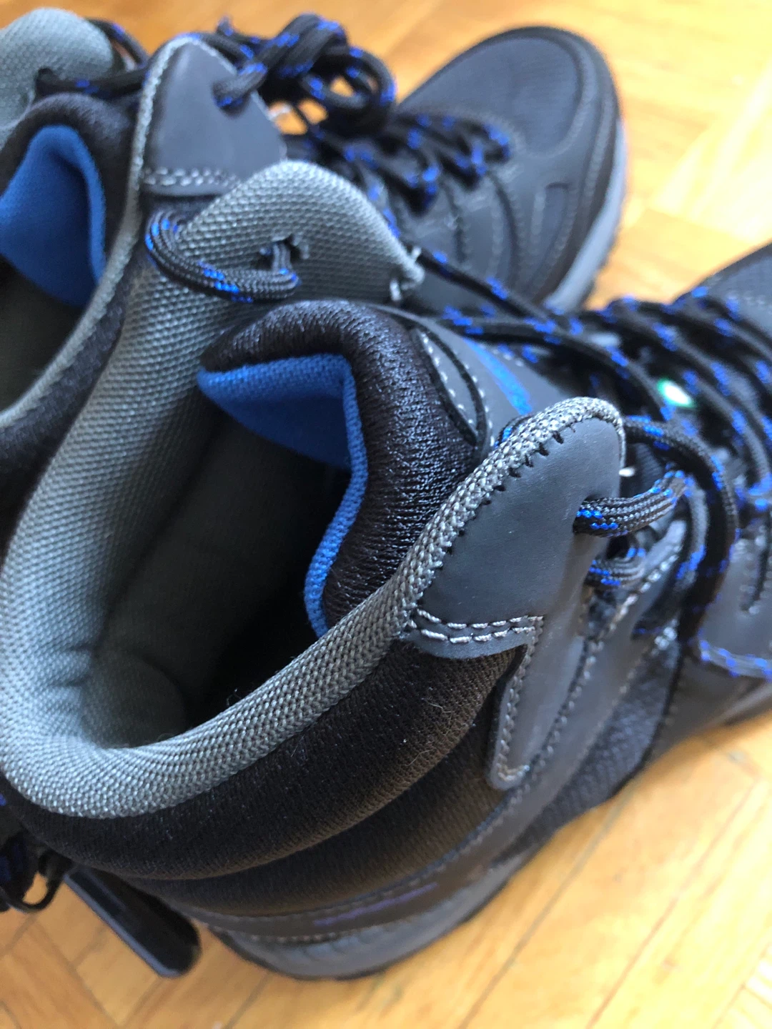 Aggressor Hiking Boots - Black/Blue