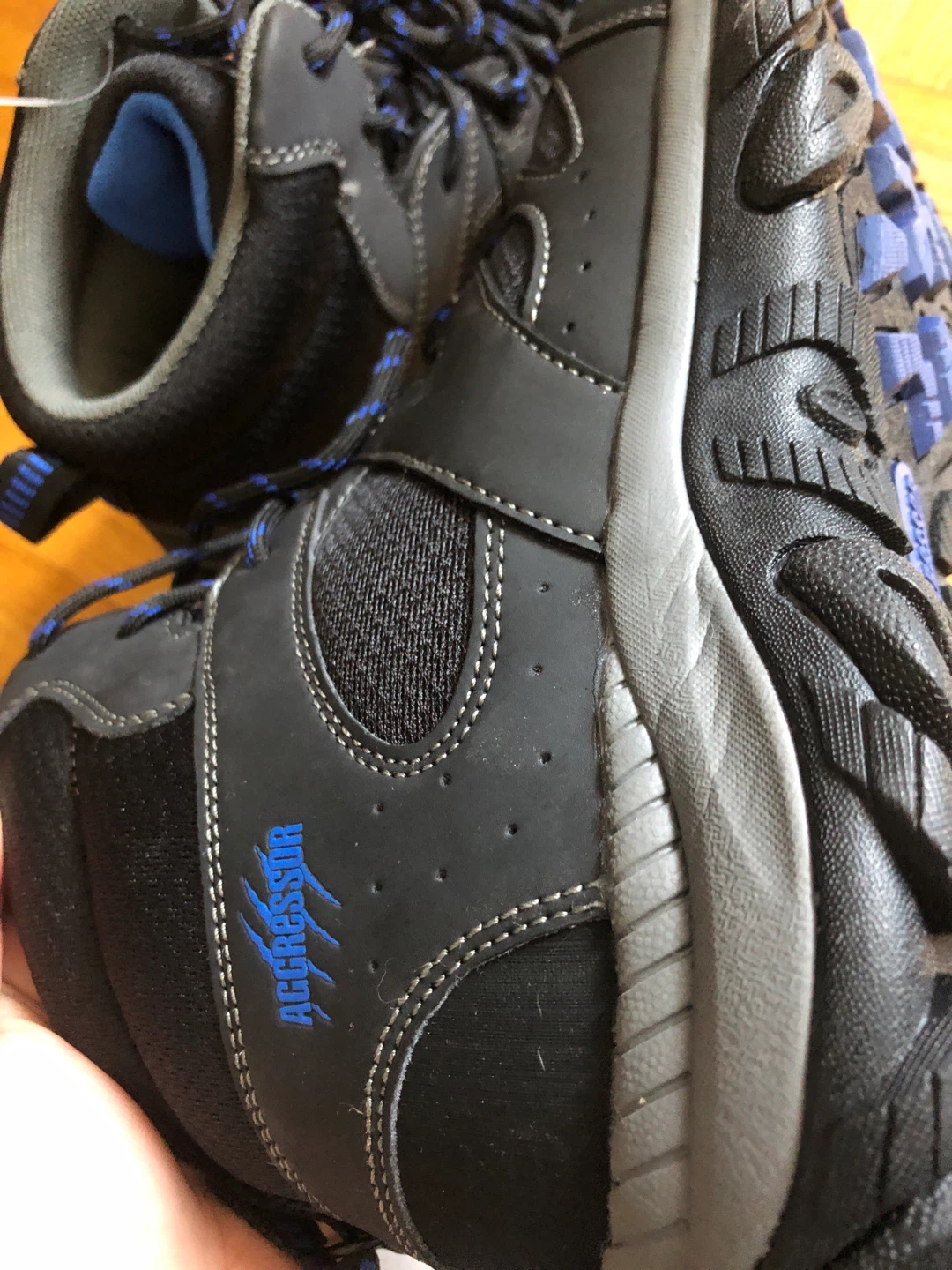 Aggressor Hiking Boots - Black/Blue - photo 2
