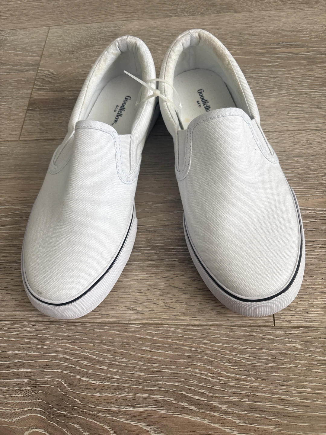 Goodfellow & Co. White Slip-On Canvas Shoes