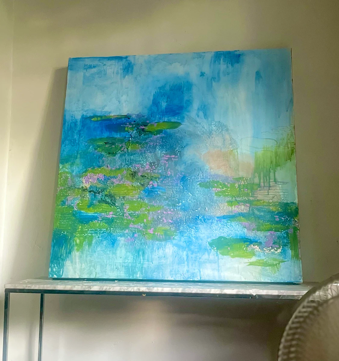 Original Abstract Painting 41x41” - photo 4