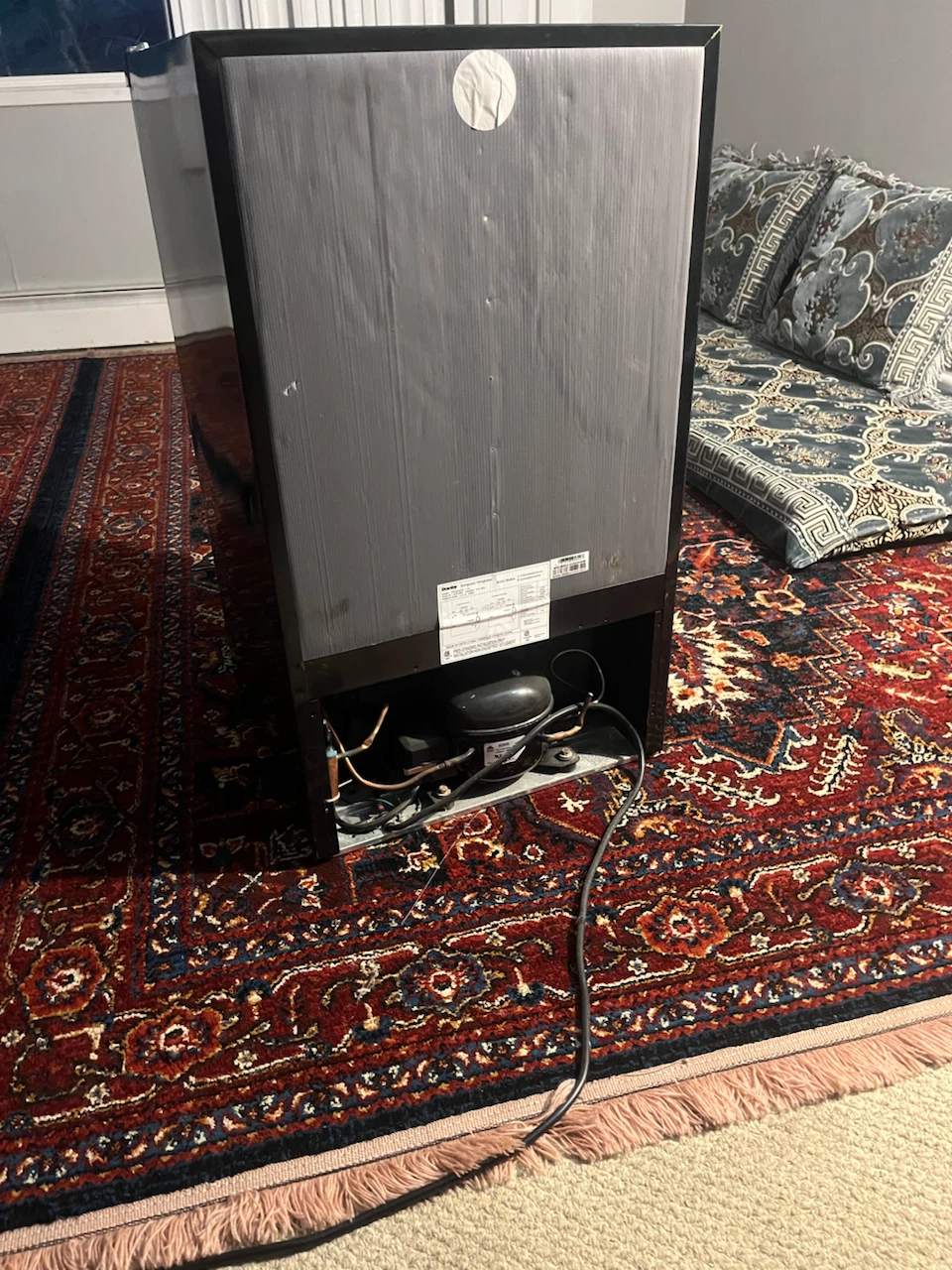 Black Compact Mini Fridge