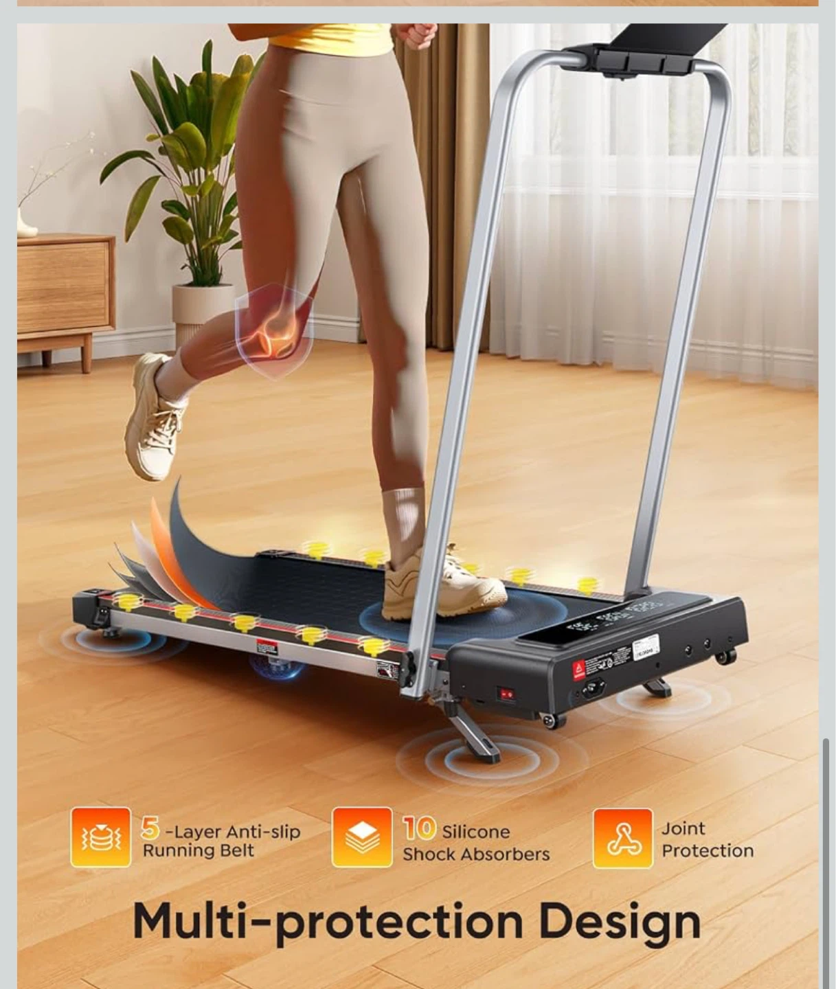 RUNimou 6-in-1 Walking Pad Treadmill - photo 4